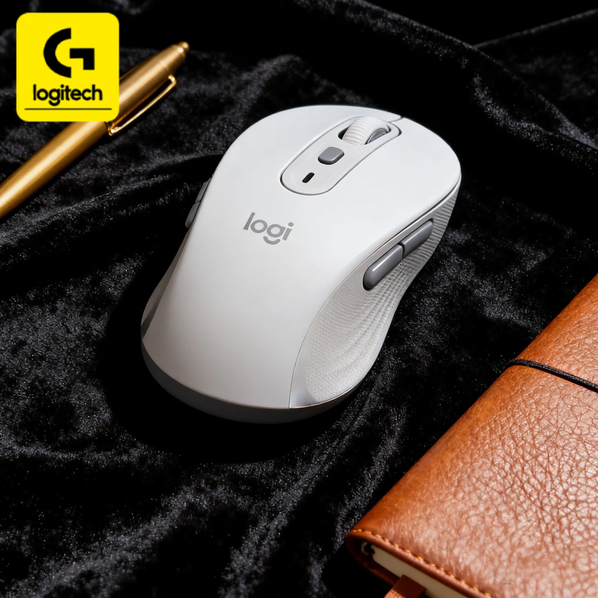 

Logitech M750/M650L Wireless Office Mouse: Ergonomic silent design, easy connection to multiple devices.