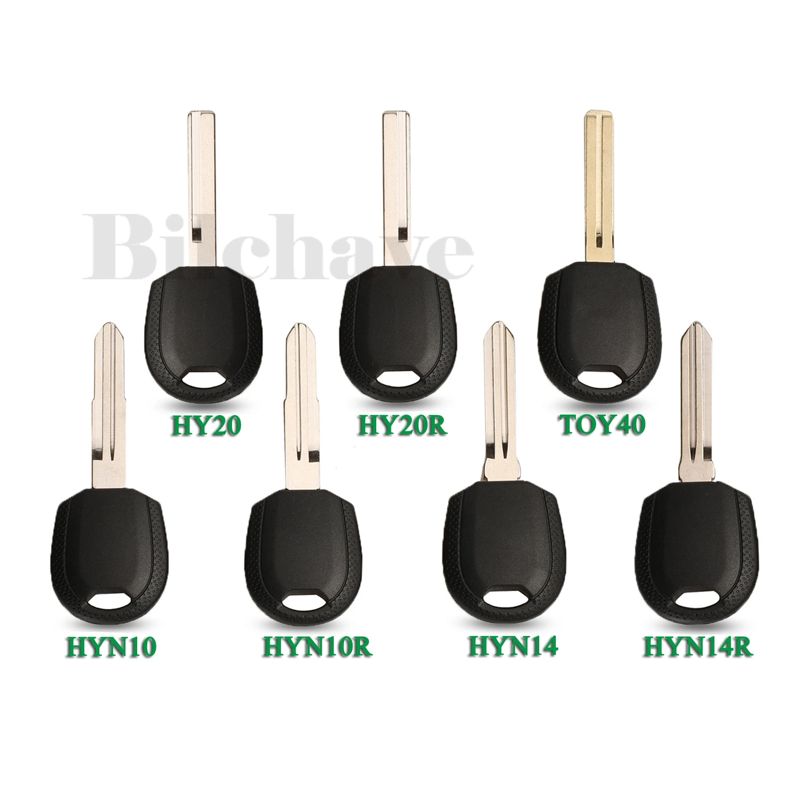 

Jingyuqin 10 шт. для Hyundai Accent I30 IX35 Sonata NF Elantra Tucson Verna Fit Kia Fob Transponder Remote Car Key Shell Case