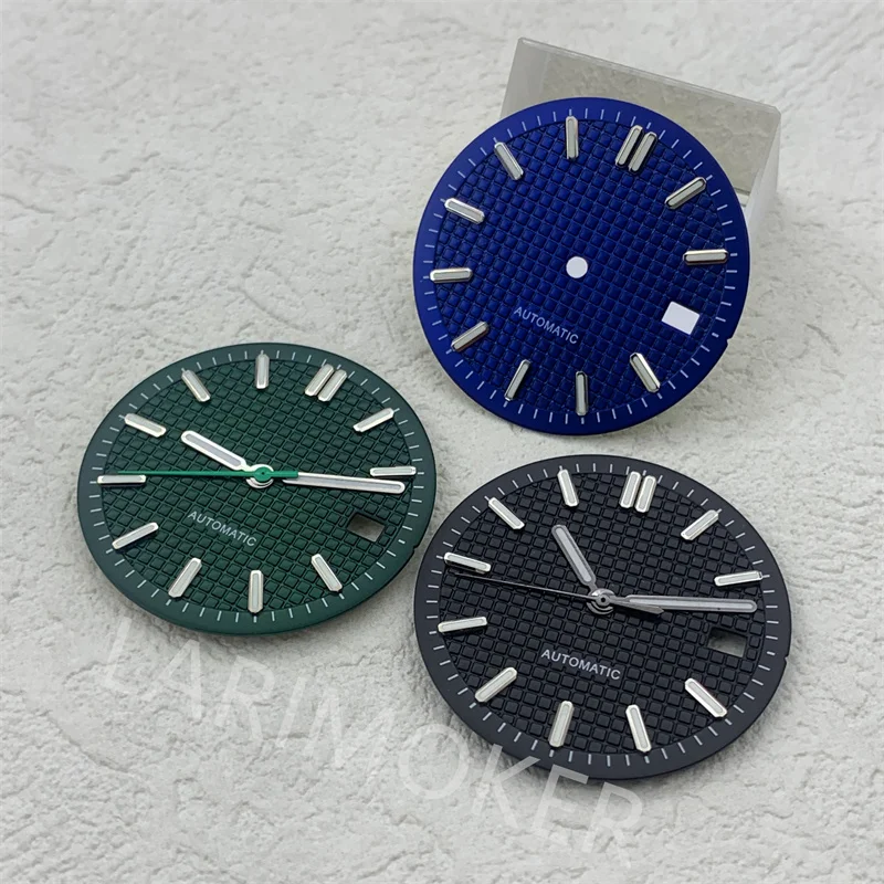 BLIGER 31mm watch dial C3 luminous with NH35 NH36 Miyota8215 821A DG2813 3804 PT5000 movement
