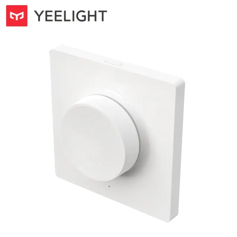 مفتاح دايمر لاسلكي ذكي من Yeelight، جهاز تحكم ذكي في التعتيم متصل بالبلوتوث مناسب لإضاءة Yeelight وتطبيق Mi Home