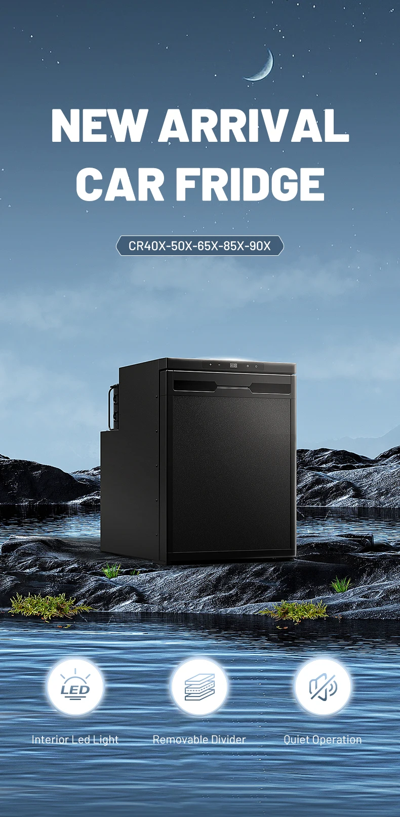 CR50/R50 DC12/24V 60W 미니 사이즈 듀 - Outdoor Camping Zone 리뷰 및 가격