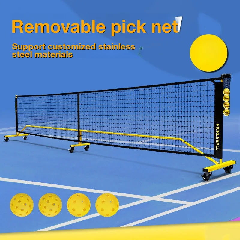 

Net Court Stand Fit Portable Outdoor Post Lightweight Foldable Gear Adjustable Universal Pickleball Retractable Equipment