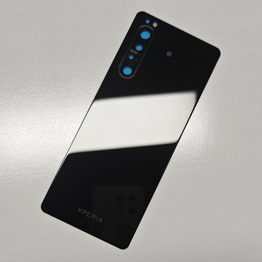 Original For Sony Xperia 1 II Back Battery Cover Rear Door Back Case XQ-AT51 AT52 X1II Glass Housing Case Repair Parts