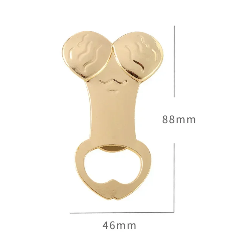 Alloy Funny Penis Beer Opener Bridal Shower Wedding Drink Lid Remover Bottle Openers Hen Night Favor Bachelorette Party Gifts