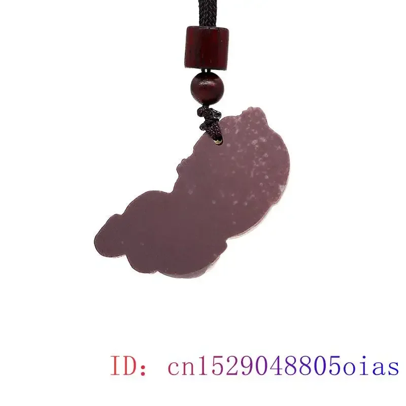 Jade Pixiu Pendant Carved Man Luxury Talismans Chinese Gemstones Necklace Accessories Necklaces Men Tiger Natural Jewelry Stone