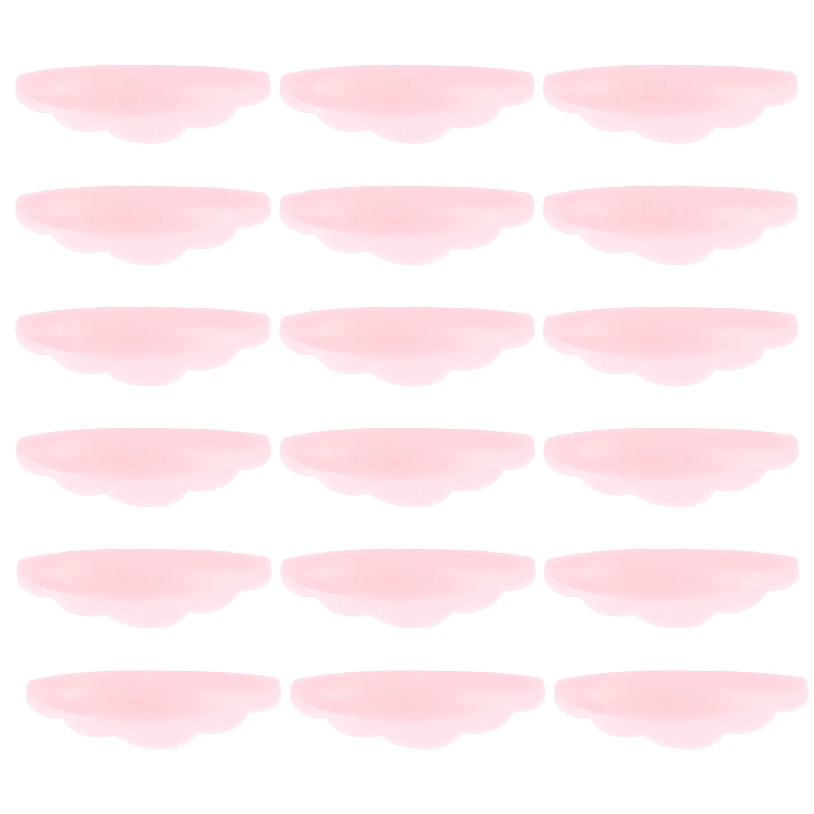 

20Pairs Eyelash Silicone Pad Reusable Lash Perm Gaskets Easy Clean Styling Makeup Accessory for Women Girls Use