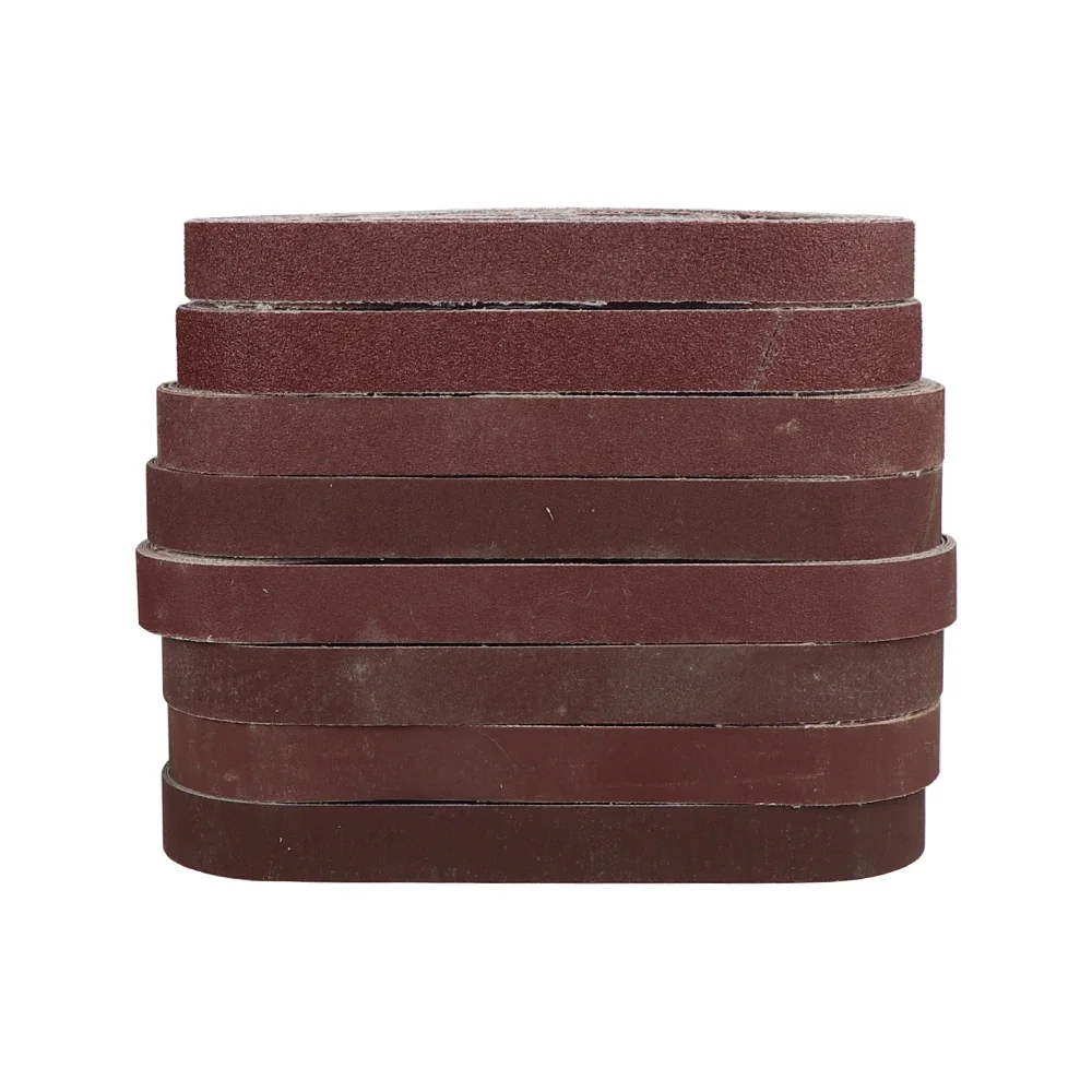 10 uds/30 Uds 20x520mm correas abrasivas pulido papel de lija accesorio para lijadora de cinta