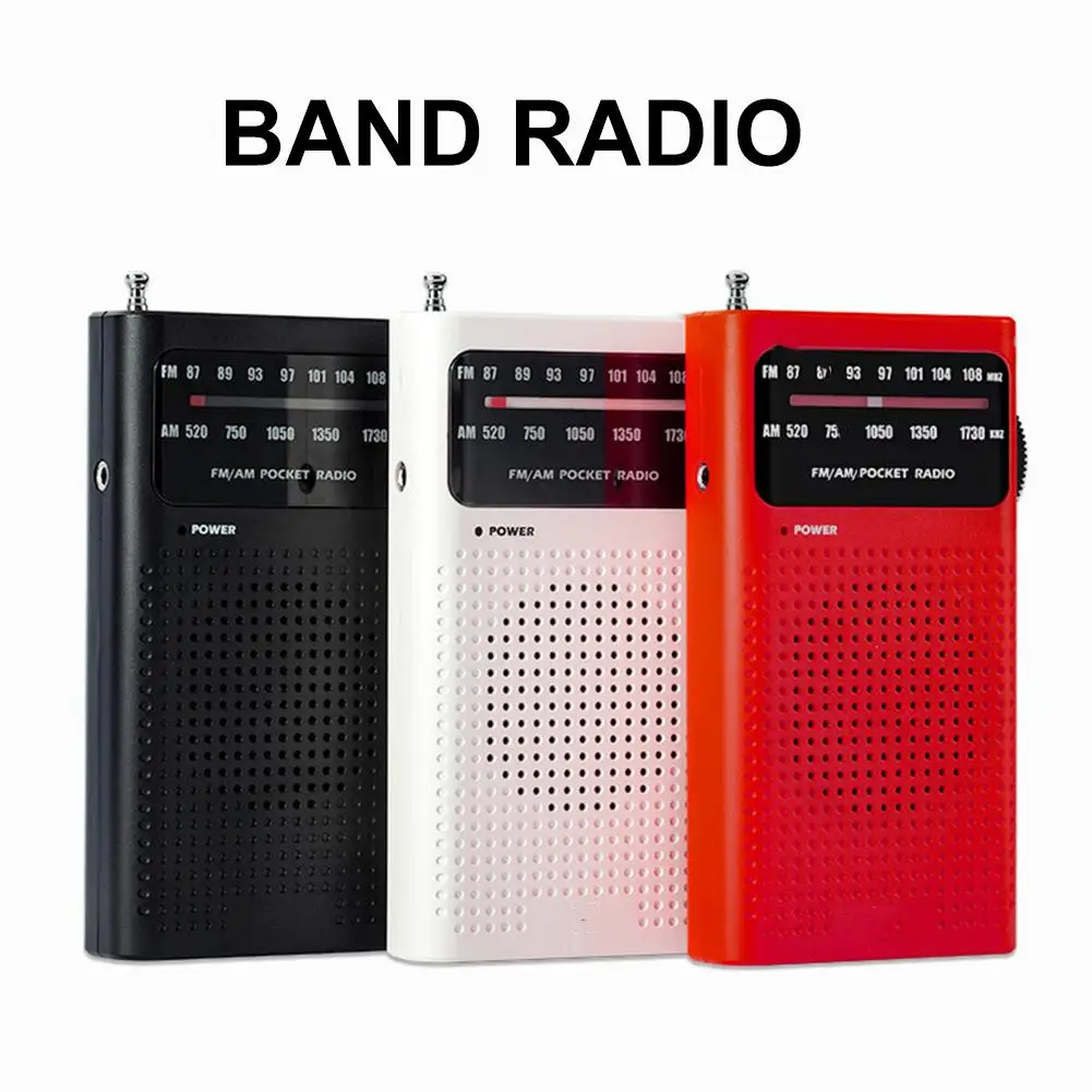 

Portable Pointer Radio Full Band Am Fm Radio Battery News Reception Pocket Wireless Emergency Powered Weather Sounder Best G9k1
