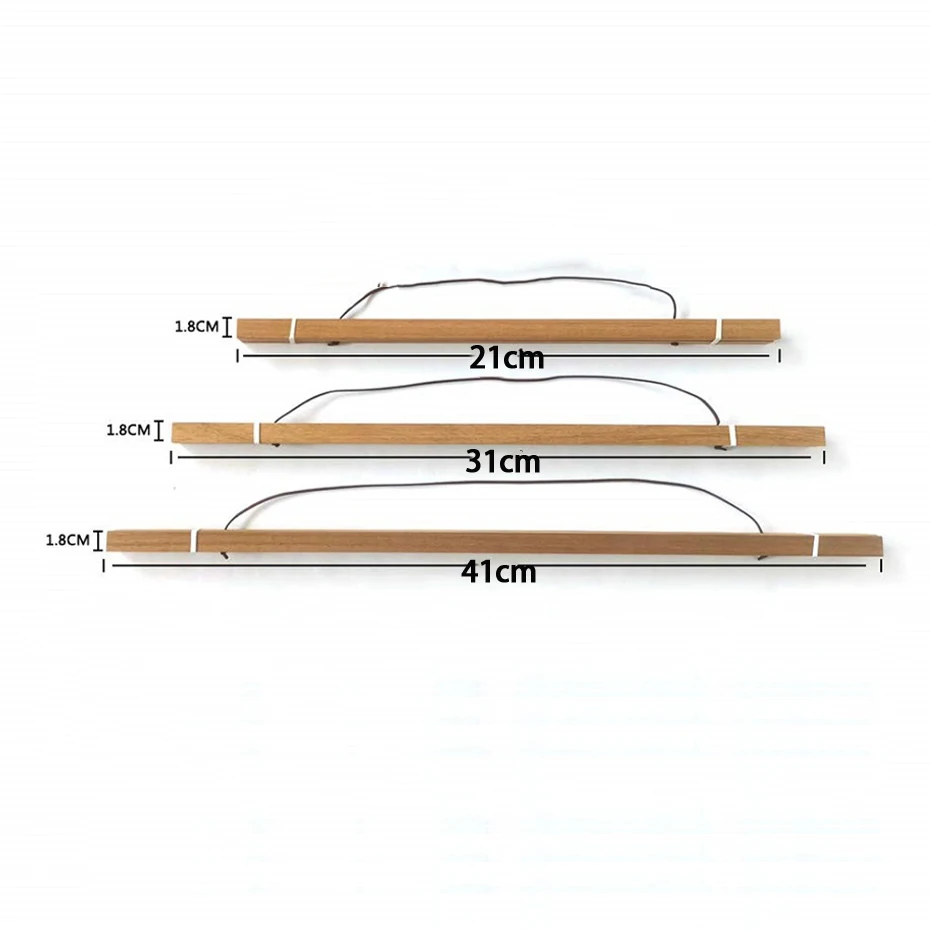 Teak Pine Wood Magnetic Painting Frame Photo Frame Painting Canvas Poster Frame Canvas Frame Art Hanger Does Not Include Canvas image 6