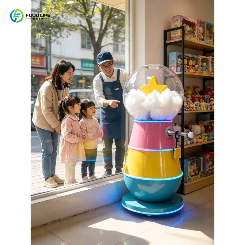 FL Plush Toy Cotton Filler Vending Machine Automatic Self-Service Dispenser for Supermarket Arcade Corner