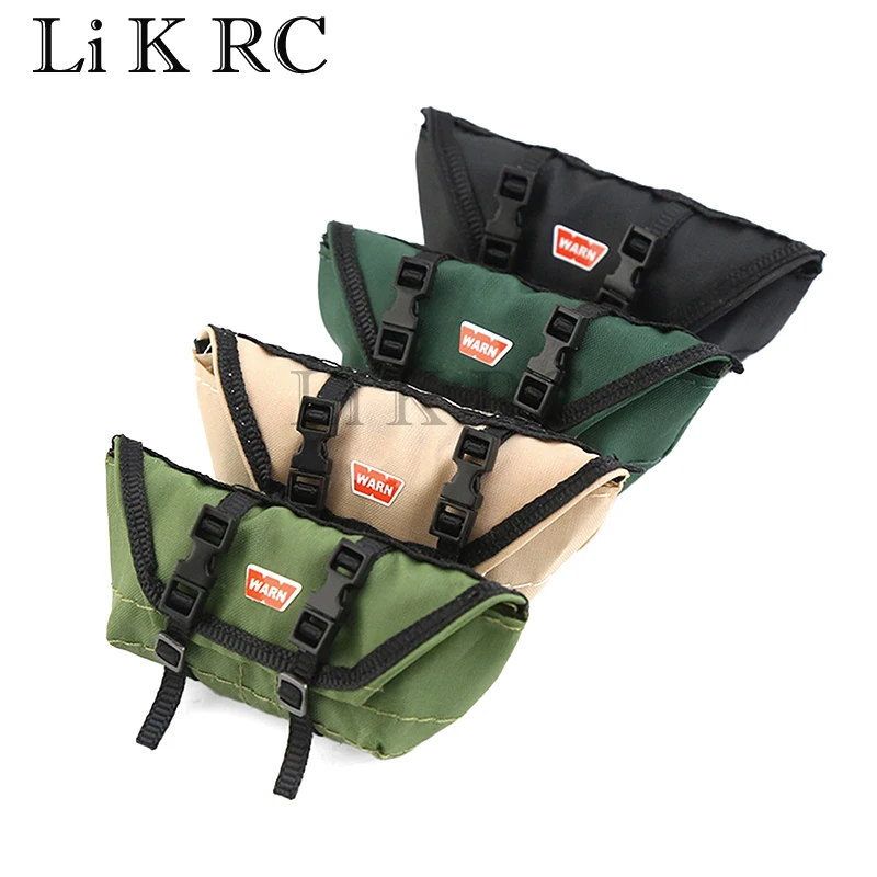 

Mini Canopy Tent Storage Bag Roof Bag Luggage Bag Camp Equipment Bag Decoration for TRX4M Axial SCX24 1/18 1/24 RC Crawler Car