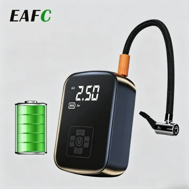 12V 150PSI Wireless Portable Car Tire Inflator Electric Air Pump Compressor for Motorcycle Bicycle Ball