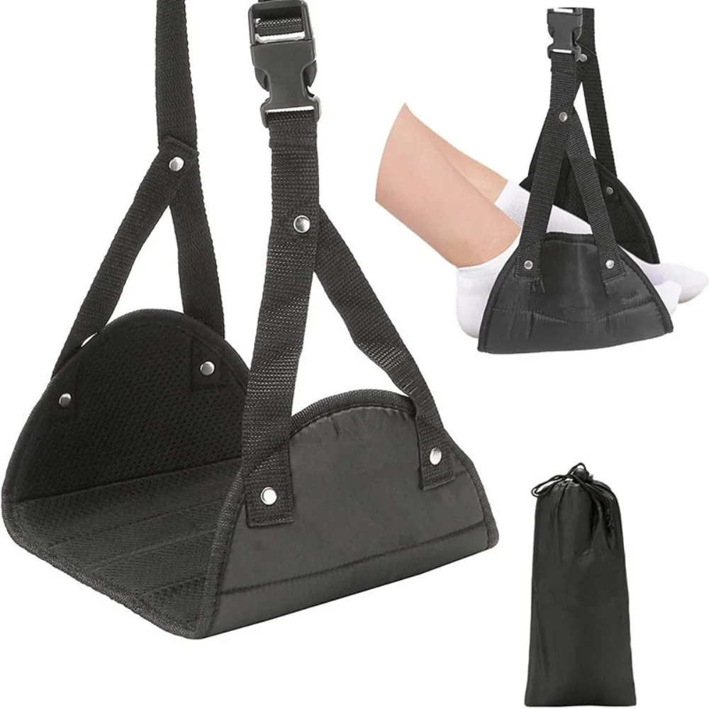 

Carry-On Leg Hammock Foot Strap Foot Mats Office Foot Rest Resting Hammock Office Foot Rest Pad Portable Footrest Foot Hammock
