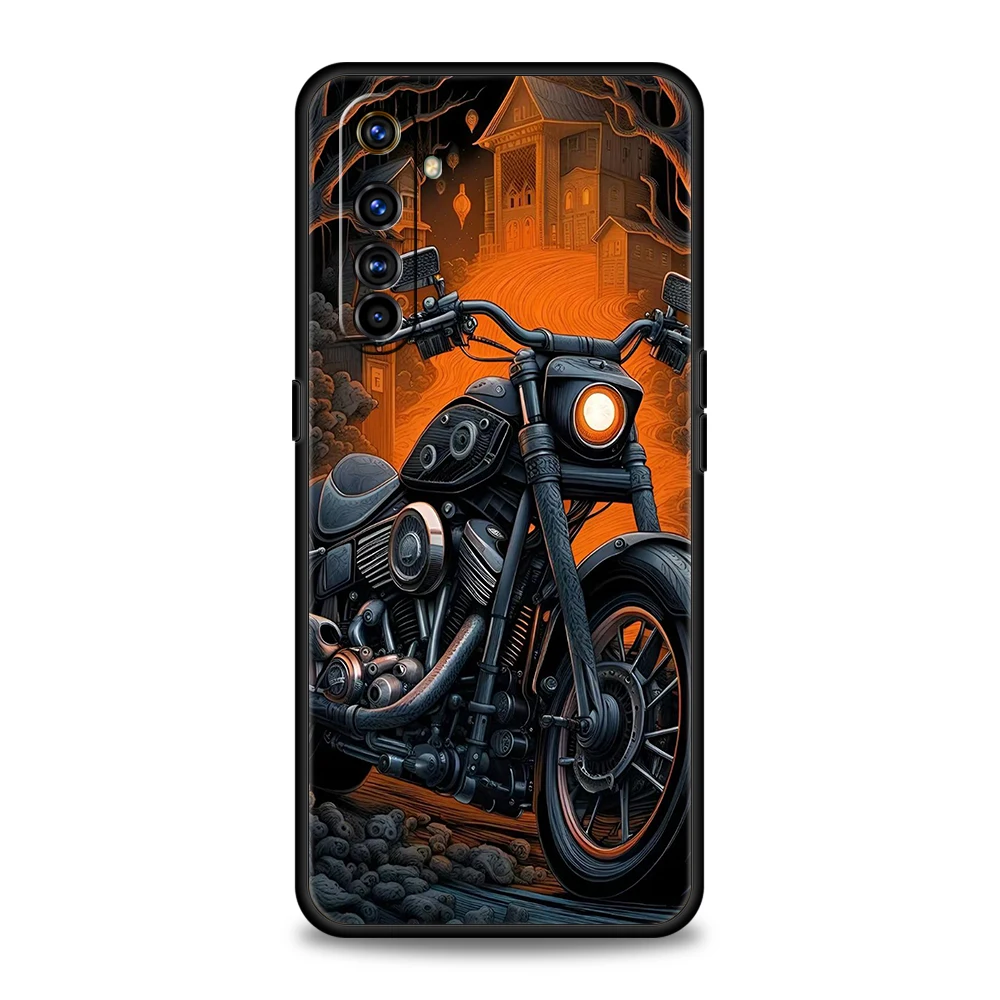 حافظة هاتف لهاتف اوبو A17 A54 A57 A78 A80 A98 Find X5 X6 Pro Reno 6 7 10 11 12 F Pro 5G ألوان ناعمة من البولي يوريثان الحراري مطلية عتيقة #4