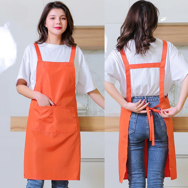 Apron Custom Printing Restaurant Kitchen Mother and Baby Store Swimming Pool Car Wash Adult Work Men and Women Wear Apron