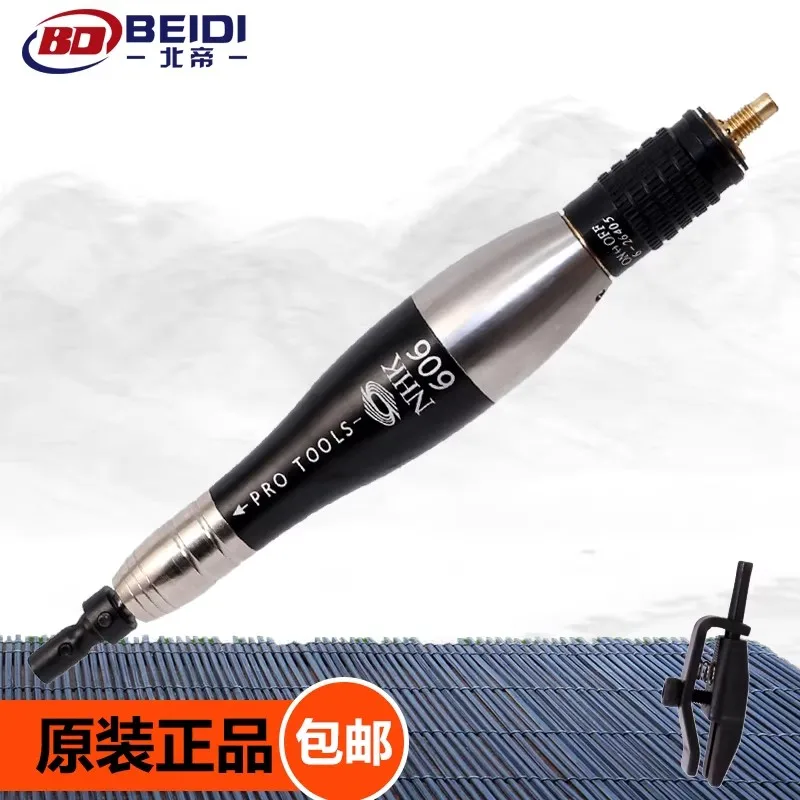 Original Taiwan Li Quan Nhk606 Pneumatic Ultrasonic Grinder Grinding Machine Reciprocating File Machine Accessories Oil Stone