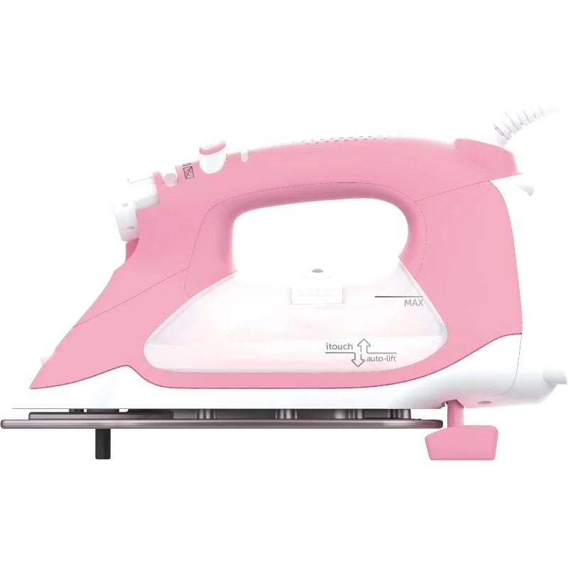 1800 Watt SmartIron with Auto Lift - for Clothes,Sewing,Quilting and Crafting Ironing Diamond Ceramic-Flow Soleplate Steam Iron