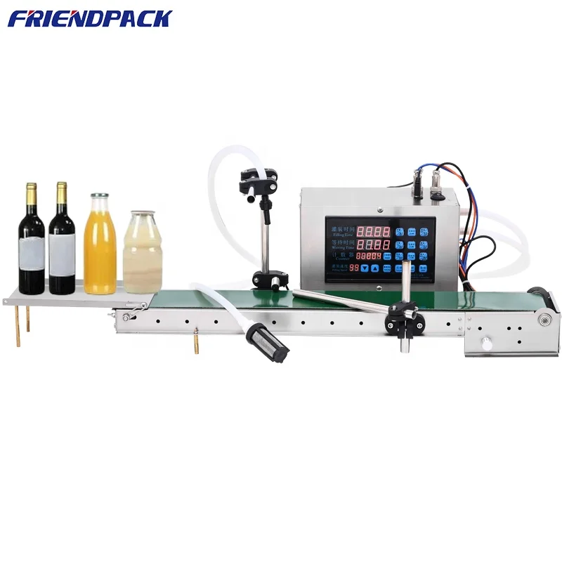 Wholesaling Online Type Diaphragm pump Digital Control Continues Liquid Filling Machine with sensor