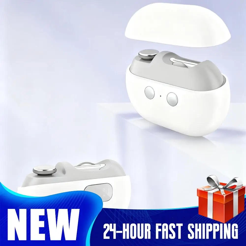 

Electric Nail Clipper Manicure Nail Trimmer Finger Toe Scissors Pedicure Manicure Nails Cutter Type-C Charge Safety Nail Clipper