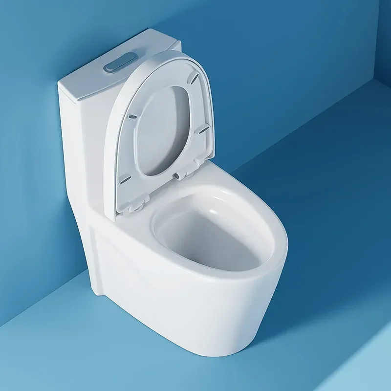 Wholesale One Piece Toilet Super Swirl Water Saving Silent Flush Engineering Ceramic Sanitary Ware Seat Guangdong Chaozhou
