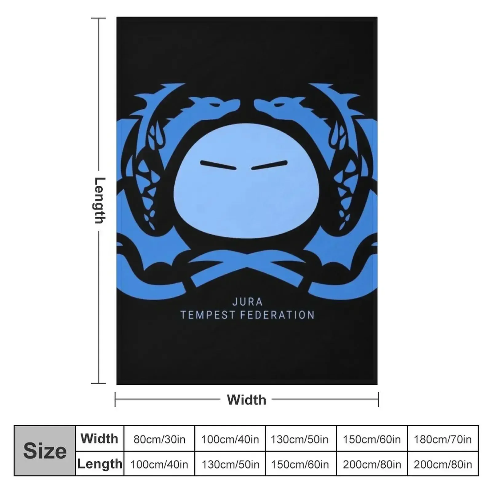 Jura Tempest Throw Blanket Sleeping Bag Heavy anime Blankets