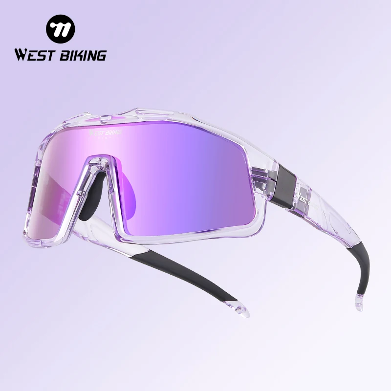 

WEST BIKING Colorful Polarized Cycling Glasses UV400 Full Frame Sunglasses Men Women Outdoor Sport Hiking Driving Cycling Goggle