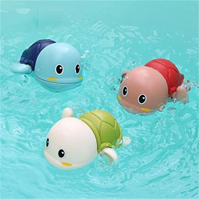 Baby Bath Toys For Children New Baby Bath Swimming Bath Toy Cute Frogs Clockwork Bath Toy brinquedos infantil игрушки для детей