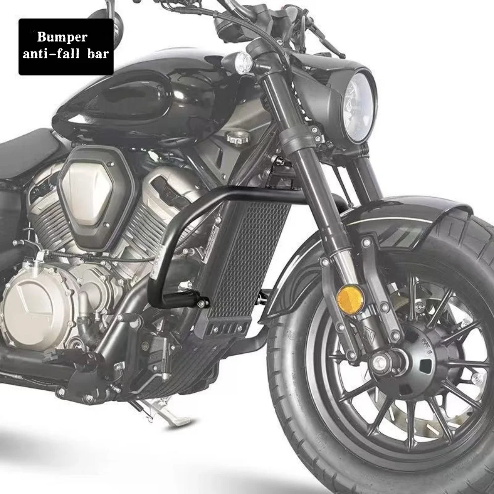New Motorcycle Engine Guard Bumper Anti-collision Bar Protector For Benda Chinchilla 500 Chinchilla500 500Chinchilla Bumper