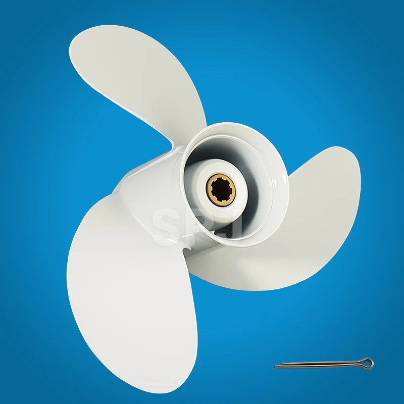 

Boat Propeller 8 1/2*7 1/2 for Yamaha Outboard 6HP 8HP Marine Engine 7 Spline Outboard Parts 6G1-45943-00-EL 8 1/2x7 1/2