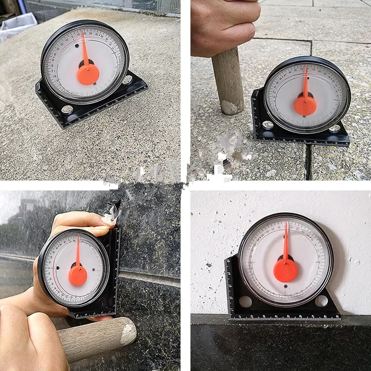 Mini Inclinometer Protractor Tilt Level Meter Angle Finder Clinometer Slope Angle Meter with Magnetic Base