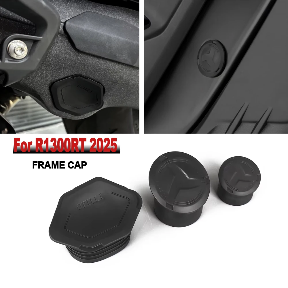 

For BMW R1300RT 2025 2026 R1300 RT R 1300 RT 1300RT NEW Motorcycle Frame Hole Cover Caps Plug Decorative Frame Cap Set