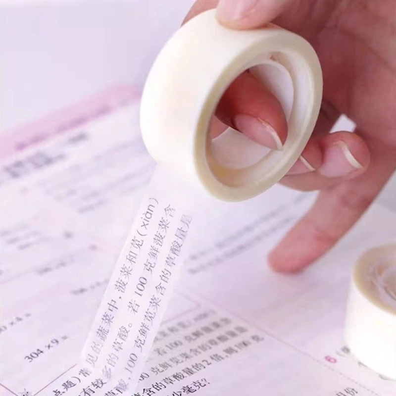 HX6A Invisible Adhesive Tape Clear Tape For Paper Hand Projects And Decorations Use