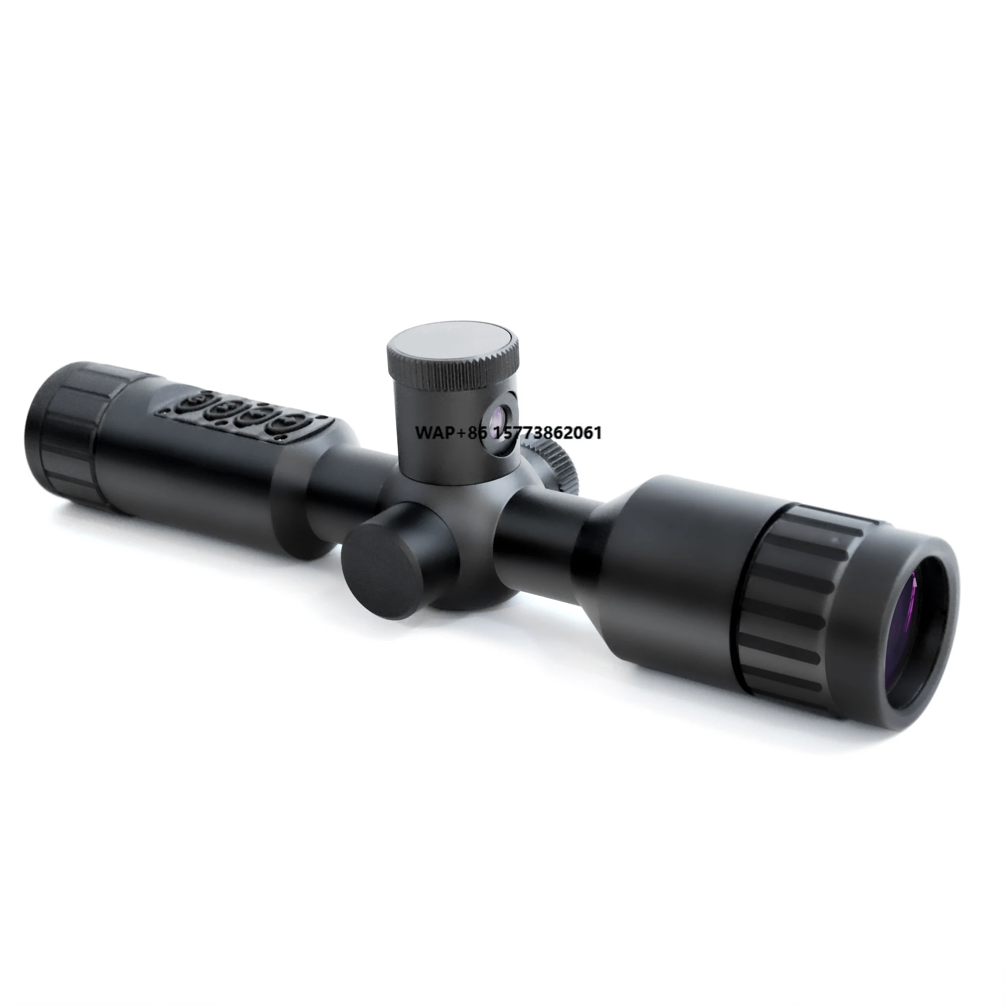 High Quality Night Vision Scope with 40mm Fully Multi-Coated Lenses 7-19X  Zoom Built-in IR Illuminator Support WiFi Video Rec