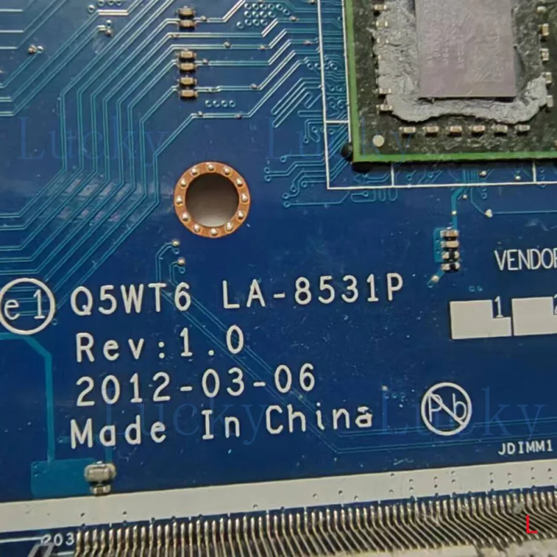 f  For Acer Packard Bell E1-521 TE11BZ  LA-8531P  Motherboard