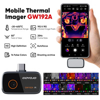 192*192 Android Type-C Thermal Imager 25Hz Mobile Thermal Imaging Camera for Solar Panel Power Device Pipe Heating Fault Detect