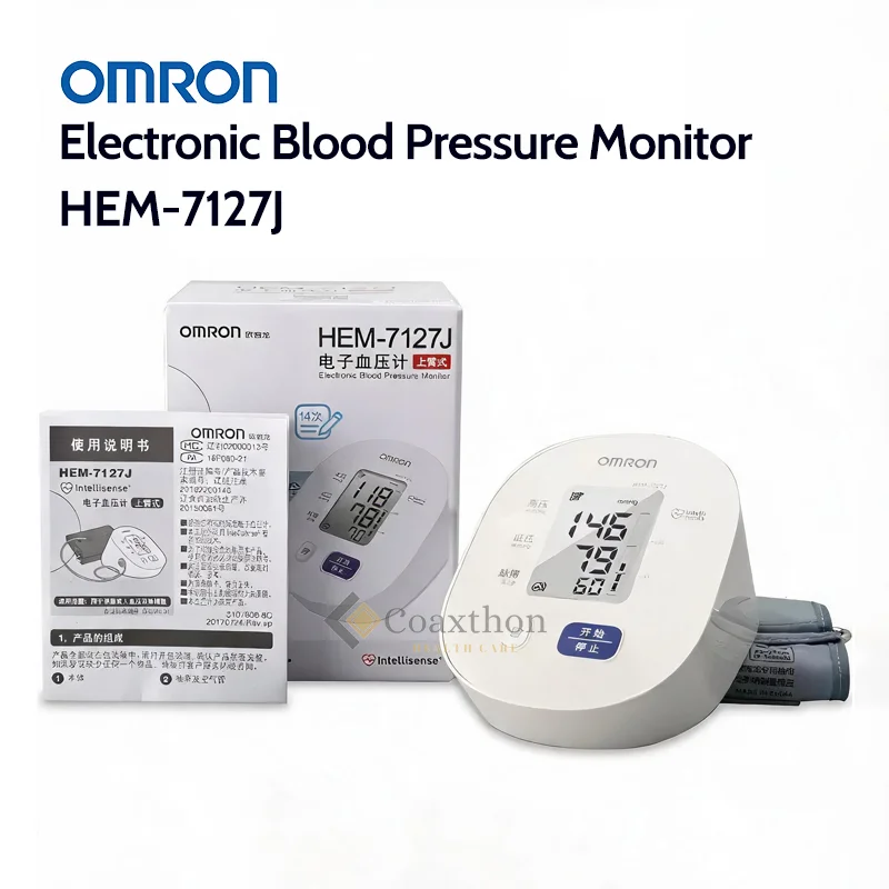omron-blood-pressure-meter-hem-7127j-upper-arm-electronic-bp-monitor-sphygmomanometer-household-hypertension-meter-medical-suppl