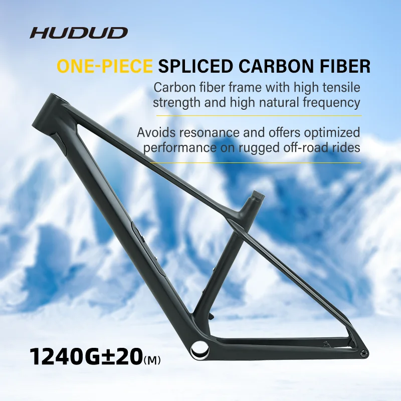 هيكل دراجة هوائية كربوني من نو - مراجعة Carbon Mountain Bike Frame 29Er Boost وسعره
