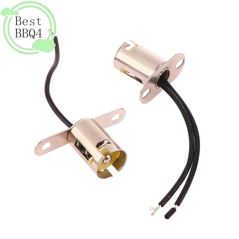 BBQ4 Innovative 1157 BAY15D 1156 BA15S Car Brake Light Turn Signal Auto LED Bulb Wire Adapter Ship DIY Lamp Socket Holder