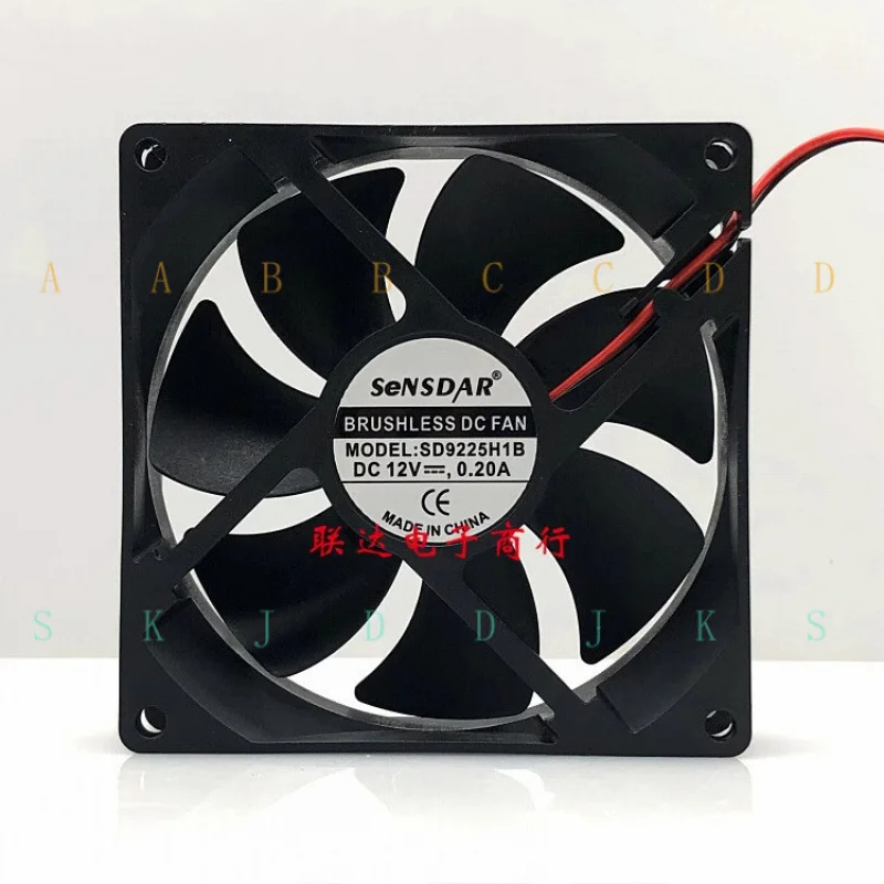 

Вентилятор охлаждения M SENSDAR SD9225H1B DC12V 0.20A 9CM 9225