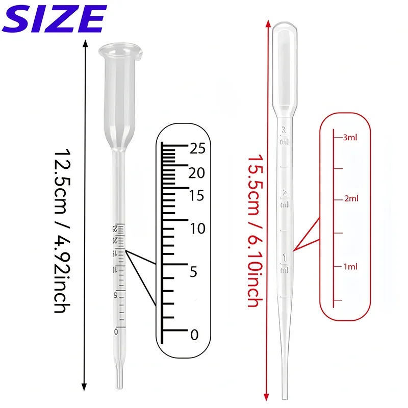 A Set of 1 Alcohol Content Meter with Dropper, Suitable for Manually Measuring the Alcohol Content of Wine (Can Measure from 0 to 25) ° Home Brewing, Laboratory Winemaking, Cocktail Mixing, Alcohol Reading Tester, Manual Measurement, with Alcohol Extraction Dropper, Suitable for Measuring Beer, Champagne, Cocktails, Rice Wine, Fruit Wine, Etc., with Clear Scale, Durable, Professional Brewing Tool. view 4