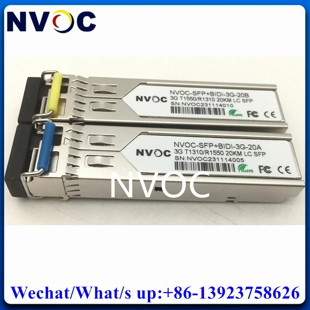 Imagem -05 - Conversor Ótico da Única Fibra para o Dispositivo da Magia Negra Bidi Simples 10km 20km Sdi lc Sfp Mais Transceptor 3g 6g 12g