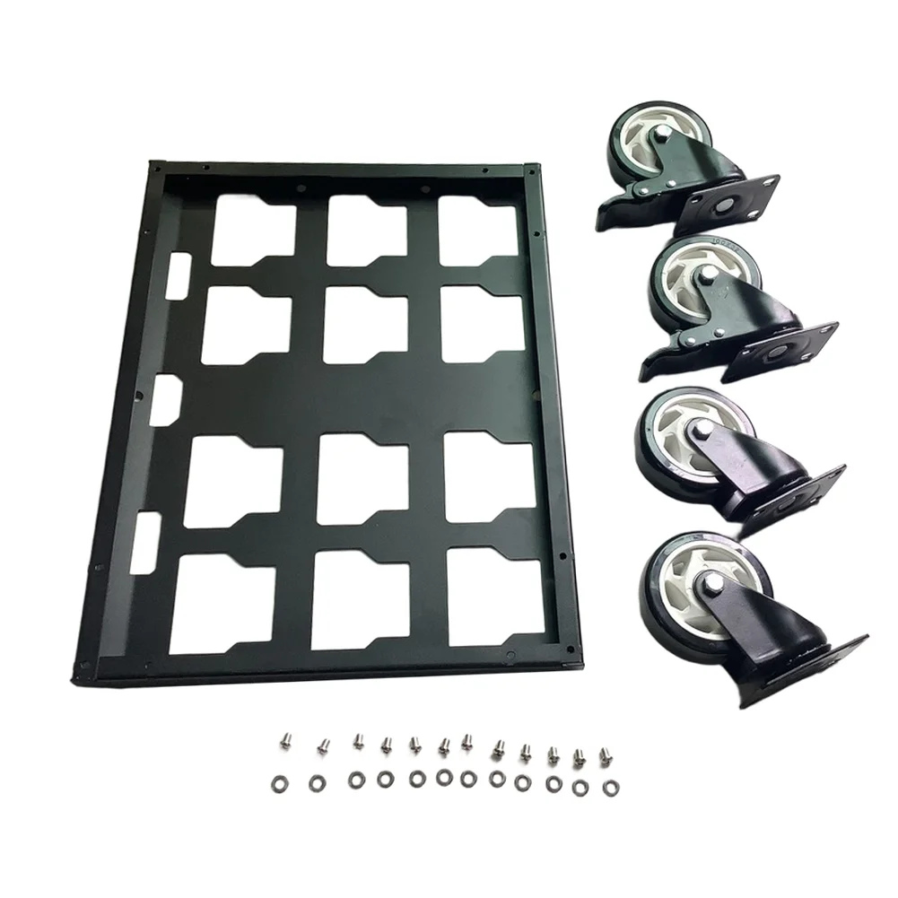 Heavy Duty Tool Box Dolly Cart For Packout Tool Storage Systems No Drilling Duty Tool Box Dolly Cart Tire Accessories