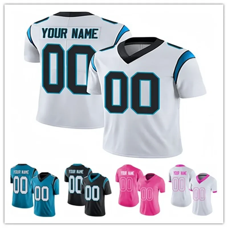 

Custom Julius Peppers #9 Bryce Young #19 Adam Thielen Carolina Men Women Youth Football Jersey #59 Luke Kuechly #8 Jaycee Horn