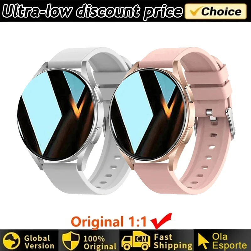Smartwatch Dameshorloge 6 Gezondheidsbewaking Horloge Waterdicht Spraakassistent Bluetooth-oproep Smart Watch 2026 Nieuw sporthorloge
