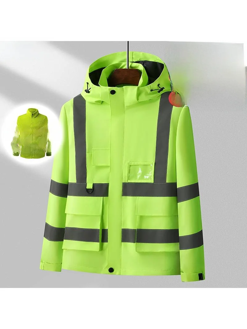 

Мужская уличная походная куртка Jaet с ветрозащитной подкладкой, футболка в одном, прочное зимнее пальто из полиэфирного волокна с подставкой