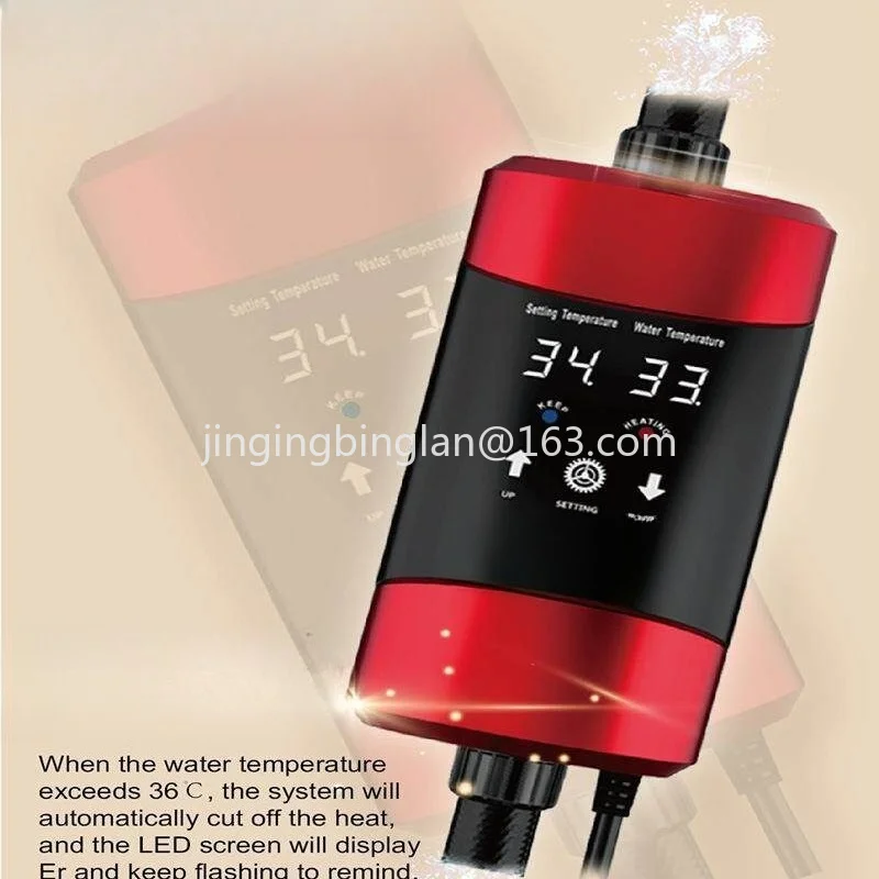 Factory hot-selling external heating rod fish tank external control tank heater  tank outer barrel plus temperature control