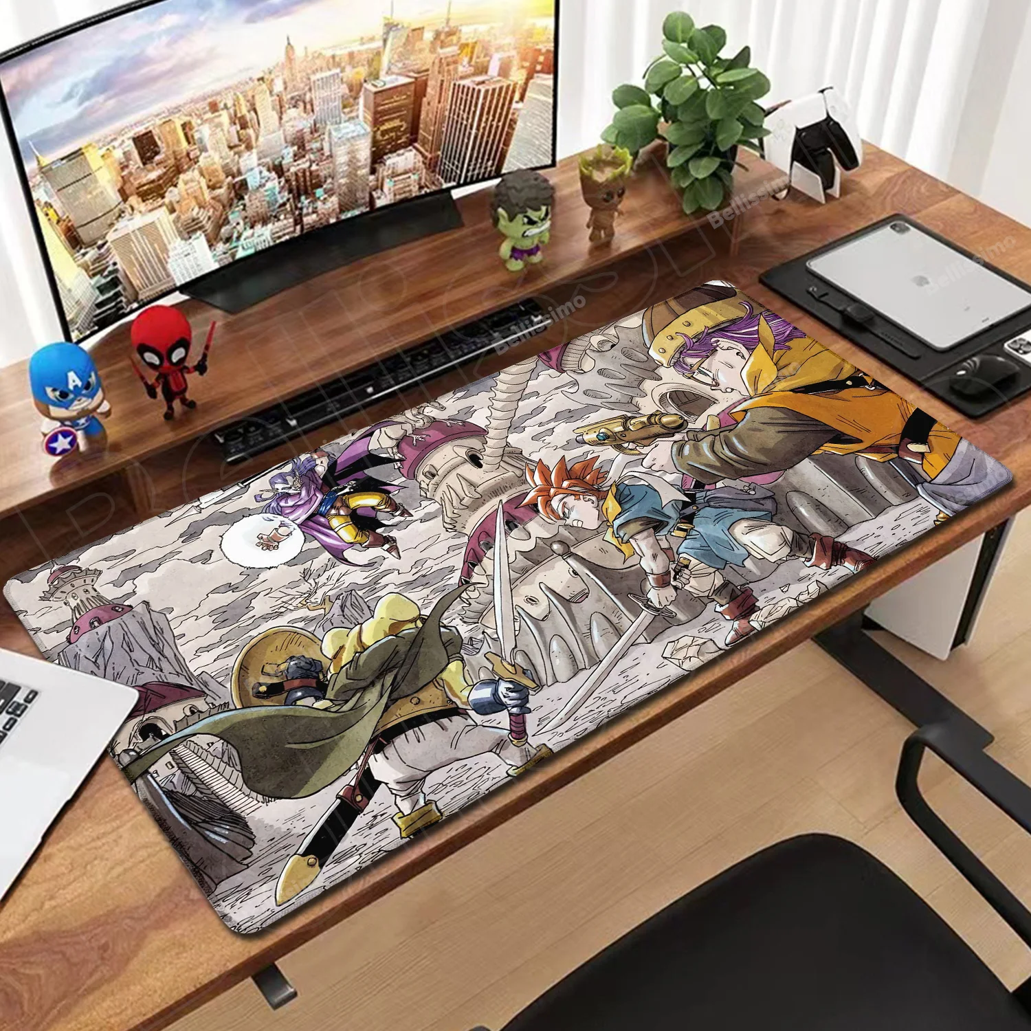 

Mouse Pad Laptop Pixel Art Forest HD Print Mousepad Computer Anime C-chrono Trigger Keyboard Pad PC Gaming Gamer Desk Mouse Mat