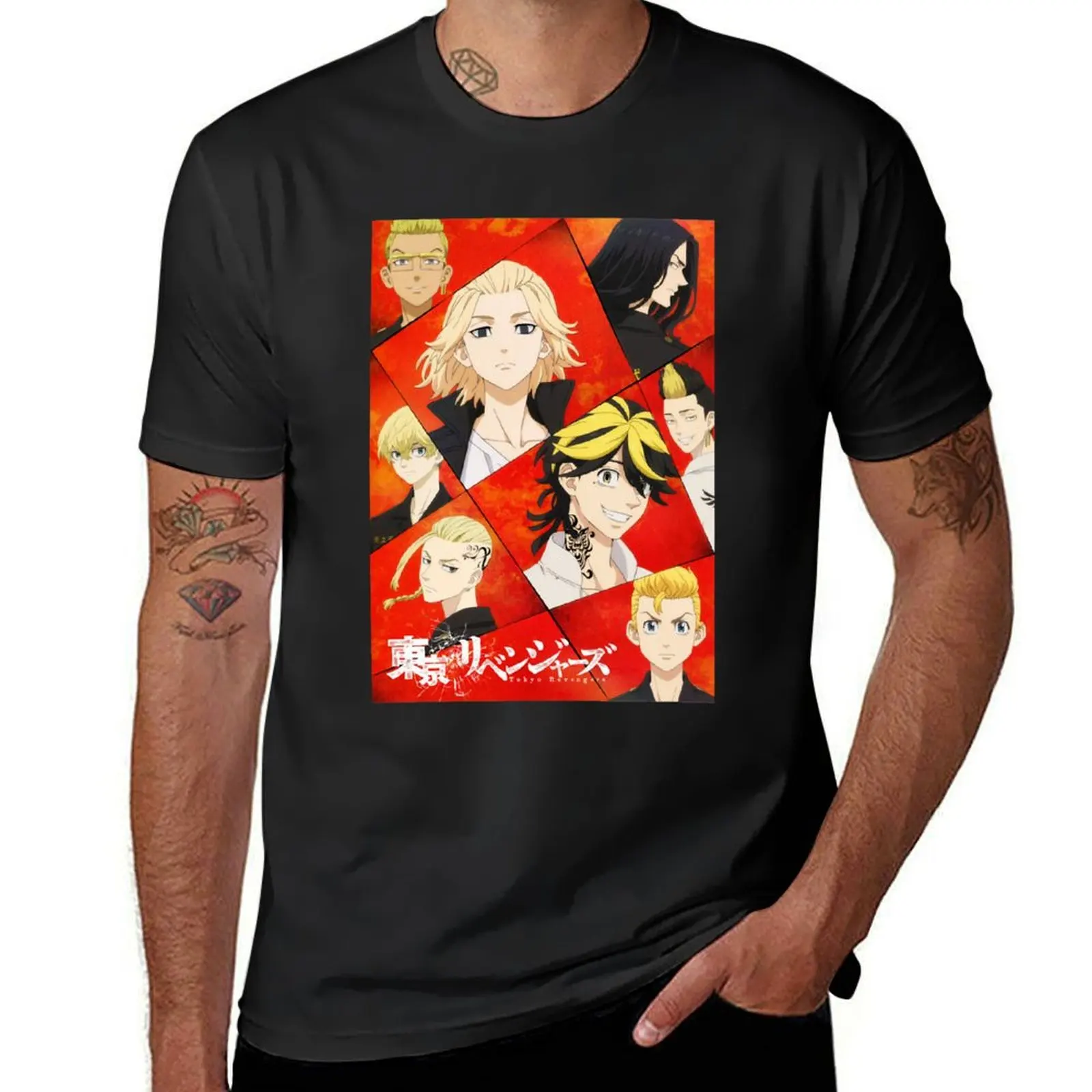 

My Favorite People The Tokyo Manji Gang Christmas T-Shirt shirts graphic tees Blouse mens t shirt graphic