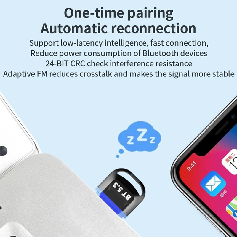 Adattatore Bluetooth ricevitore Bluetooth Usb Bluetooth per PC Bluetooth 5.3 Adpatador