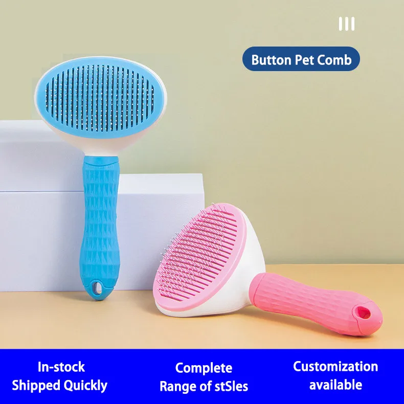 

Cat comb, a magic tool for removing loose fur, cat hair cleaner, dog pin brush, special pet loose fur comb for cats